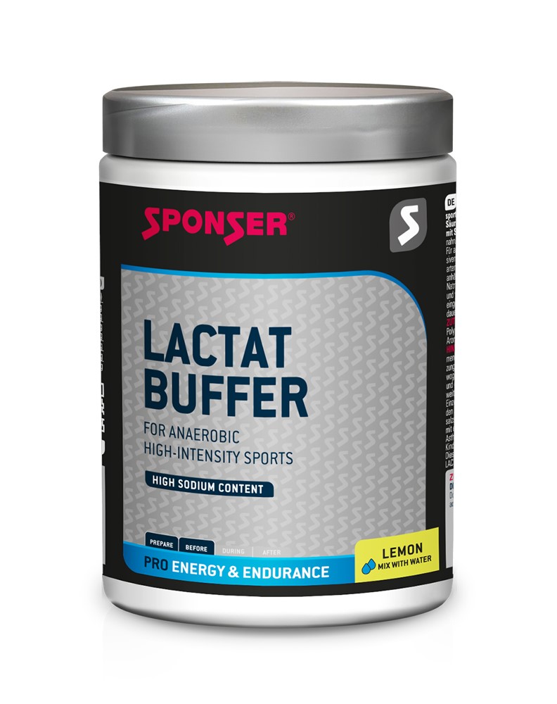 Napój SPONSER LACTAT BUFFER cytrynowy puszka 600g (NEW).