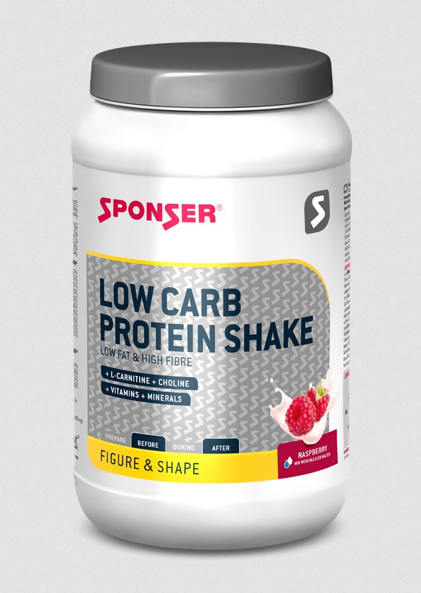Odżywka SPONSER PROTEIN SHAKE LOW CARB Malina Puszka 550g (NEW)