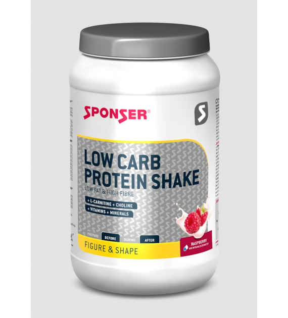 Odżywka SPONSER PROTEIN SHAKE LOW CARB Malina Puszka 550g (NEW)