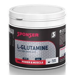 Czysta glutamina SPONSER L-GLUTAMINE 100% PURE puszka 350g (NEW).