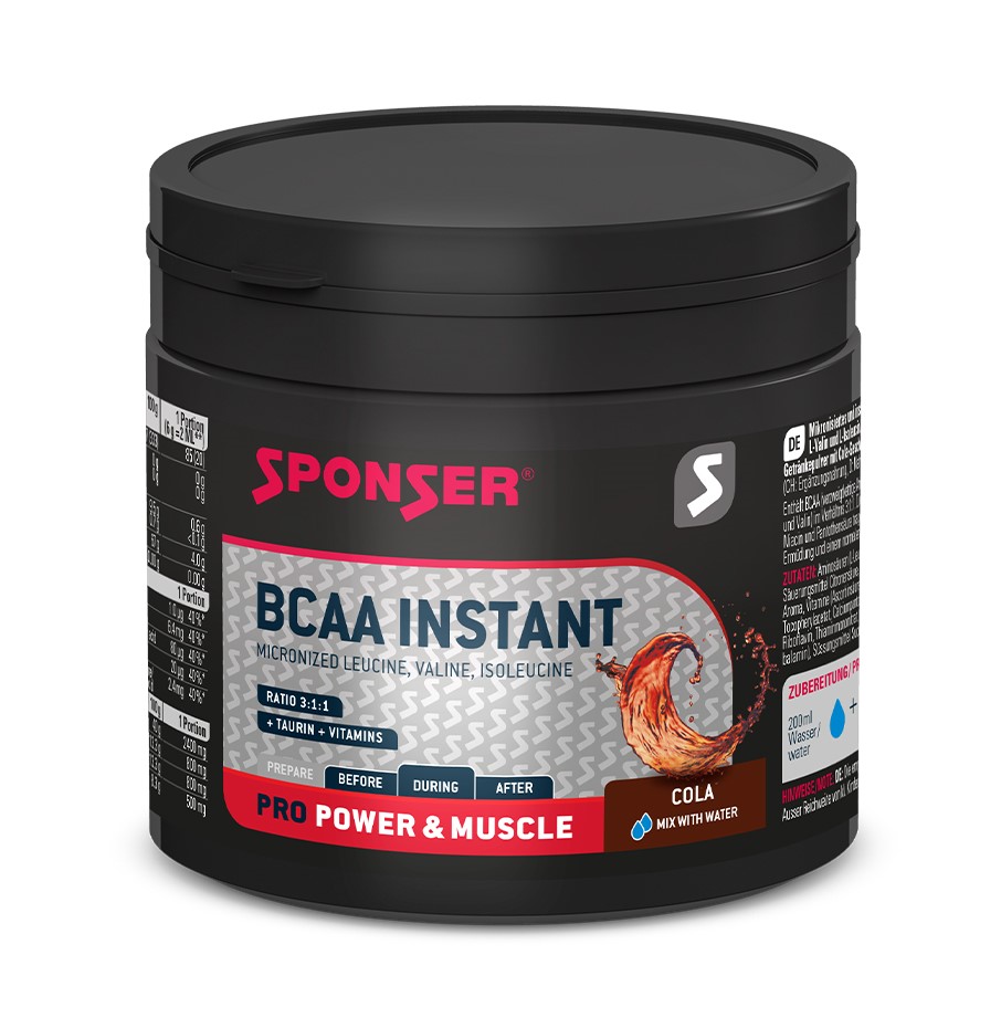 Aminokwasy SPONSER BCAA INSTANT Cola puszka 200g