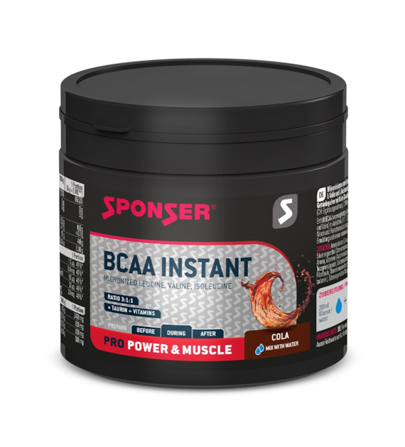 Aminokwasy SPONSER BCAA INSTANT Cola puszka 200g (NEW)