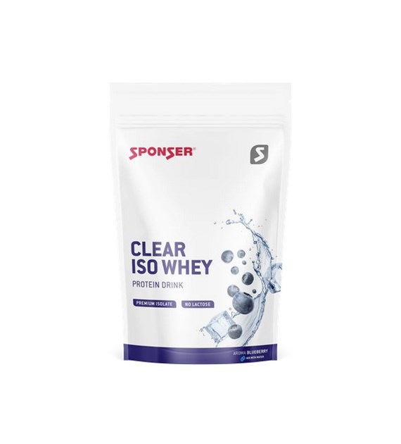 Odżywka SPONSER CLEAR ISOLATE WHEY Jagoda Worek 450g (NEW 2025)