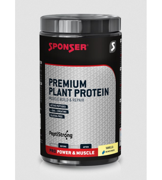 Odżywka SPONSER PREMIUM PLANT PROTEIN Wanilia puszka 455g (NEW)