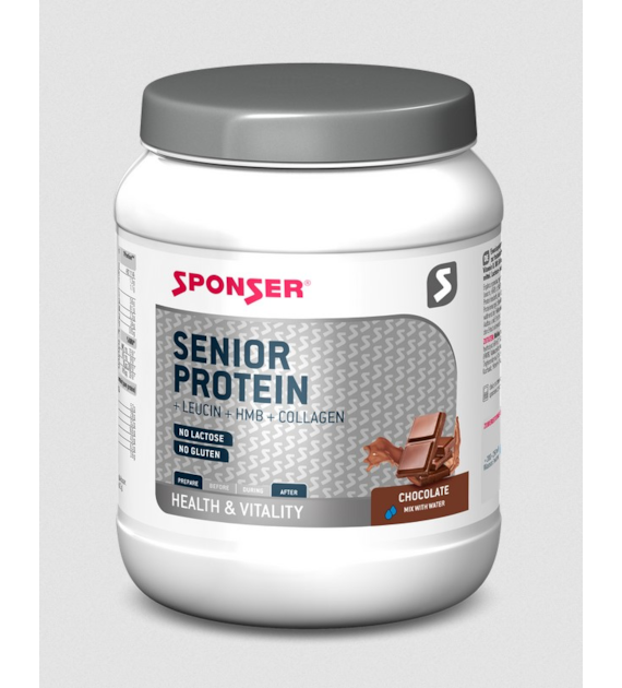 Odżywka SPONSER SENIOR PROTEIN Czekoladowy Puszka 455g (NEW)
