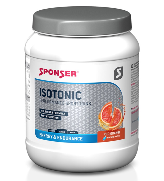 Napój SPONSER ISOTONIC Czerwona Pomarańcza puszka 1000g (NEW)