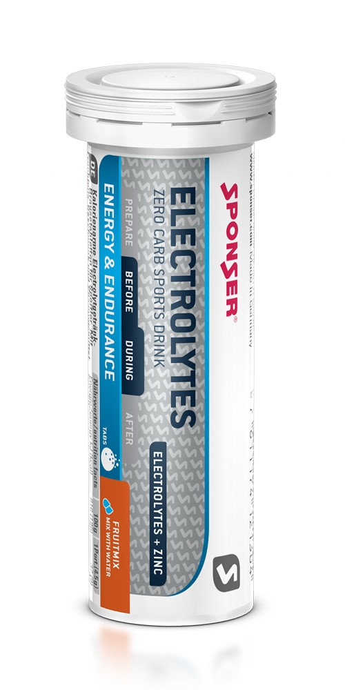 Elektrolity SPONSER ELECTROLYTES TABS Berry tabletki (pudełko 12szt x 10 tabletek) (NEW)