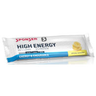 Baton energetyczny SPONSER HIGH ENERGY BAR bananowy (pudełko 30szt x 45g) (NEW)