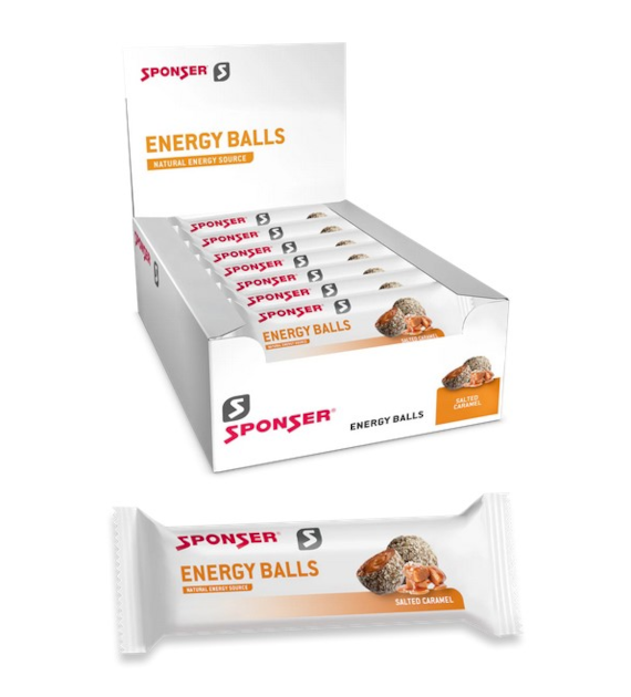Przekąska SPONSER ENERGY BALLS Salted Caramel (pudełko 18szt x 45g) (NEW)