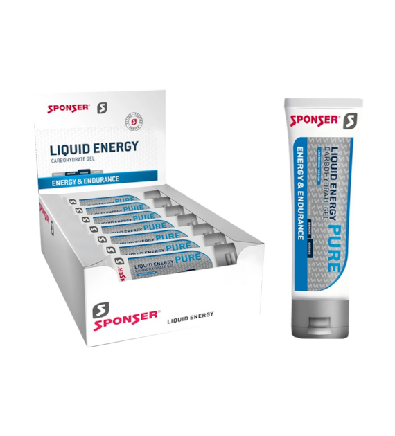 Żel energetyczny SPONSER LIQUID ENERGY PURE neutralny pudełko (18 tubek x 70g) (NEW)