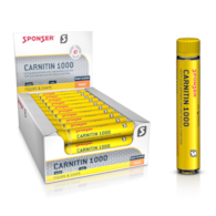 Karnityna SPONSER L-CARNITIN 1000 brzoskwinia (pudełko 30 ampułek x 25ml) (NEW)