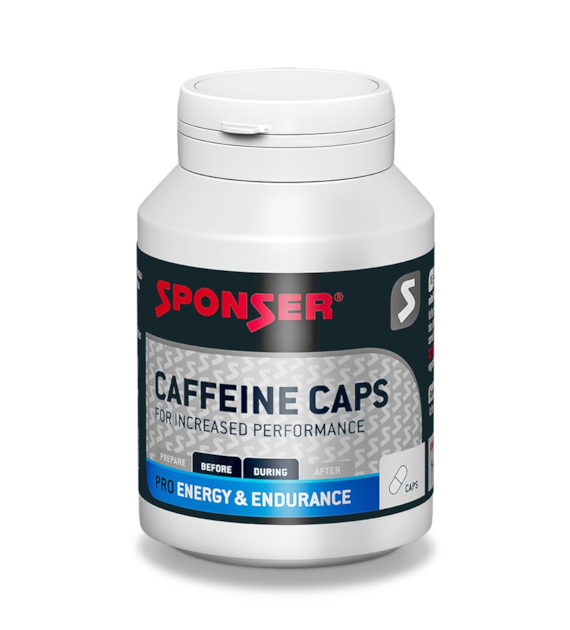 Suplement SPONSER CAFFEINE CAPS pudełko (tabletki 90szt) (NEW)