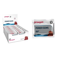 Gumy energetyczne SPONSER POWER GUMS COLA (BCCA+TAURYNA) (pudełko 20 saszetek x 75g) (NEW)