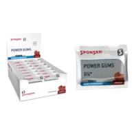 Gumy energetyczne SPONSER POWER GUMS COLA (BCCA+TAURYNA) (pudełko 20 saszetek x 75g) (NEW)