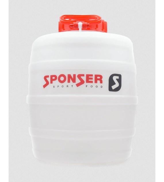 Beczka do napojów SPONSER BARREL Biała 30L z mosiężnym kranem (DWZ)