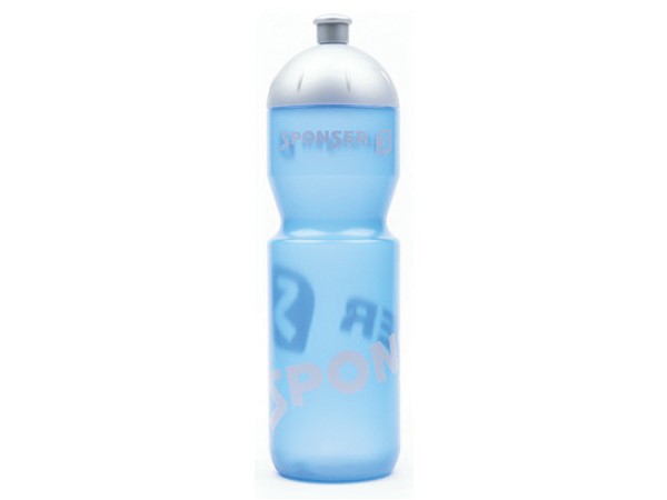 Bidon SPONSER NET blue transparent / silver 750 ml (NEW)