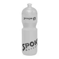 Bidon SPONSER NET silver / black 750 ml (NEW)