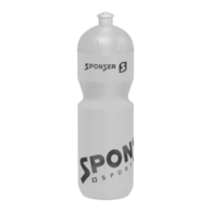 Bidon SPONSER NET silver / black 750 ml (NEW)