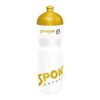 Bidon SPONSER NET white / gold 750 ml (NEW)