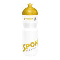 Bidon SPONSER NET white / gold 750 ml (NEW)