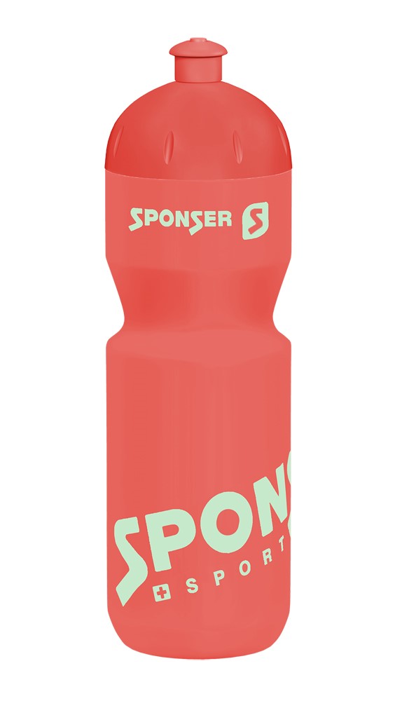 Bidon SPONSER NET coral / mint 750 ml (NEW)