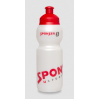 Bidon SPONSER NET pearl white / red 330 ml (NEW)