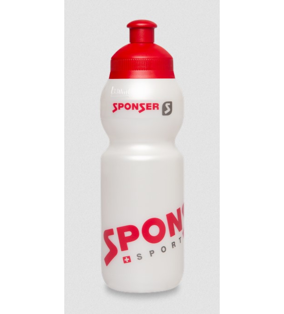 Bidon SPONSER NET pearl white / red 330 ml (NEW)