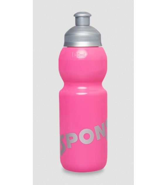 Bidon SPONSER NET pink / silver 330 ml (NEW)