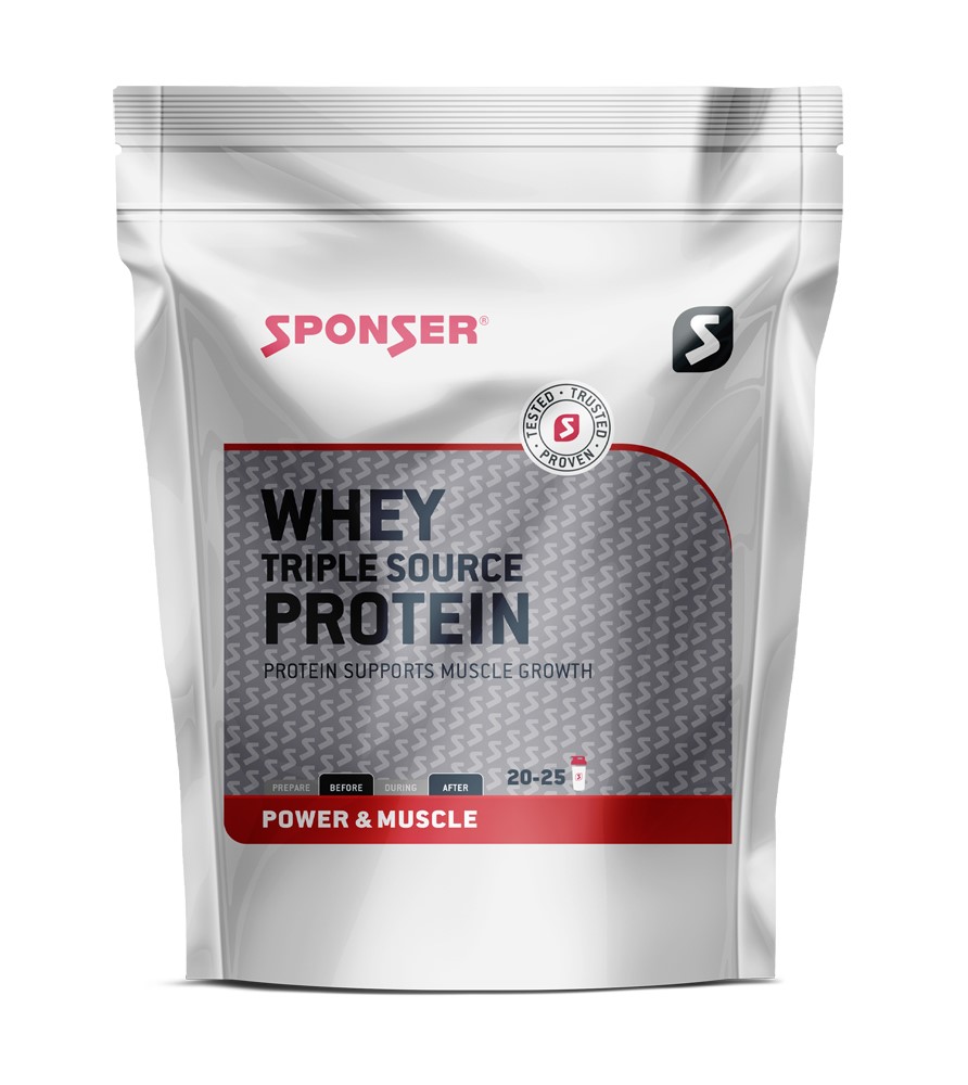 Odżywka SPONSER WHEY TRIPLE SOURCE PROTEIN Wanilia 500g (NEW)