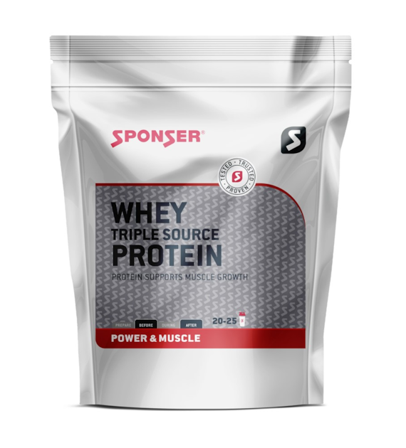 Odżywka SPONSER WHEY TRIPLE SOURCE PROTEIN Wanilia 500g (NEW)