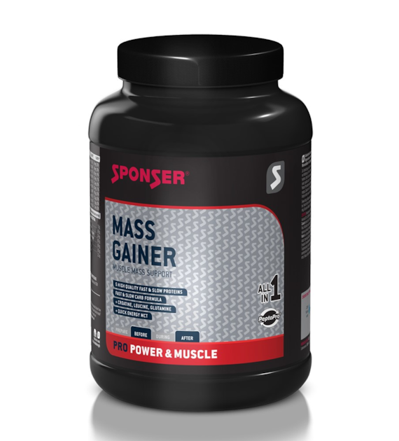 Odżywka SPONSER MASS GAINER wanilia puszka 1200g (NEW)