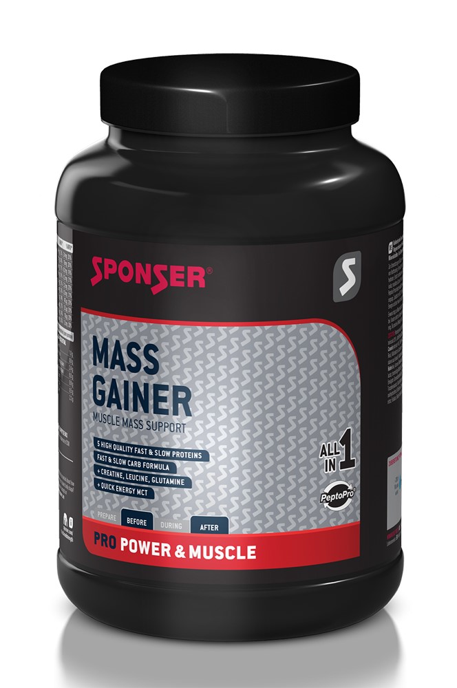 Odżywka SPONSER MASS GAINER wanilia puszka 1200g (NEW)