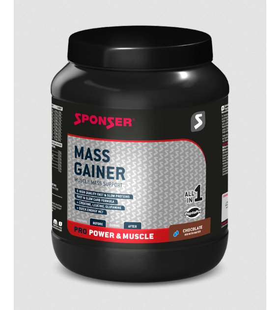 Odżywka SPONSER MASS GAINER Czekolada Puszka 1200g (NEW)