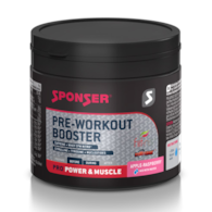 Odżywka SPONSER PRE-WORKOUT BOOSTER jabłko malina puszka 256g (NEW)