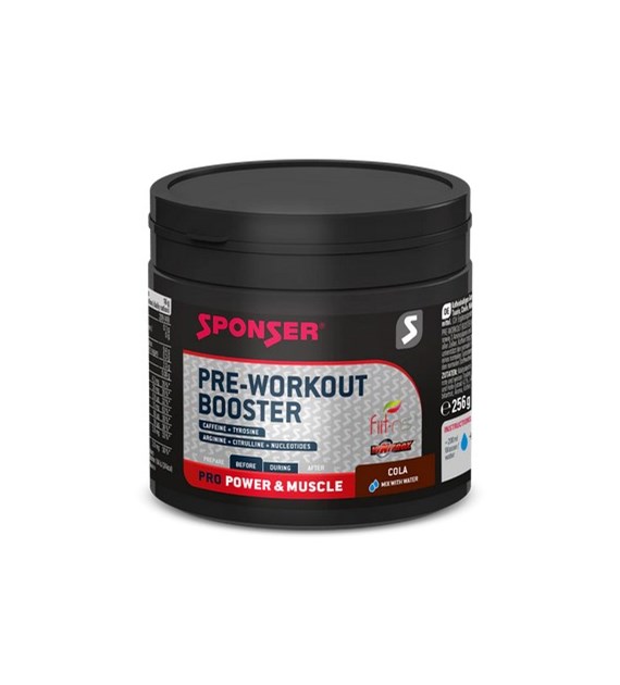 Odżywka SPONSER PRE-WORKOUT BOOSTER Cola Puszka 256g (NEW 2025)