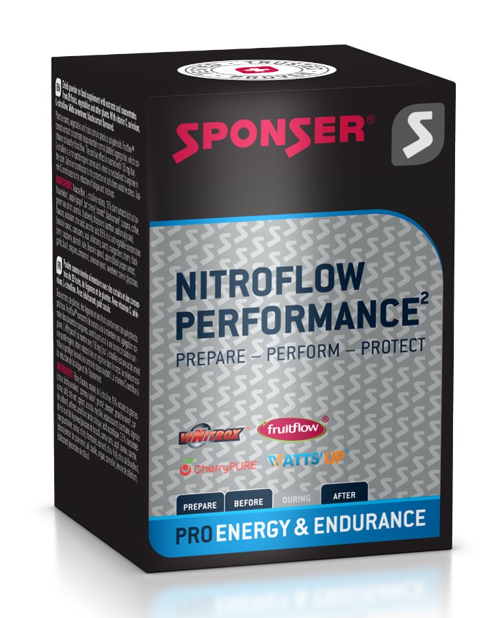 Suplement SPONSER NITROFLOW PERFORMANCE (pudełko 10 saszetek x 7g) (NEW).