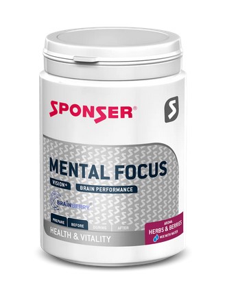 Suplement SPONSER MENTAL FOCUS Herbs&Berries Puszka 150g (NEW)
