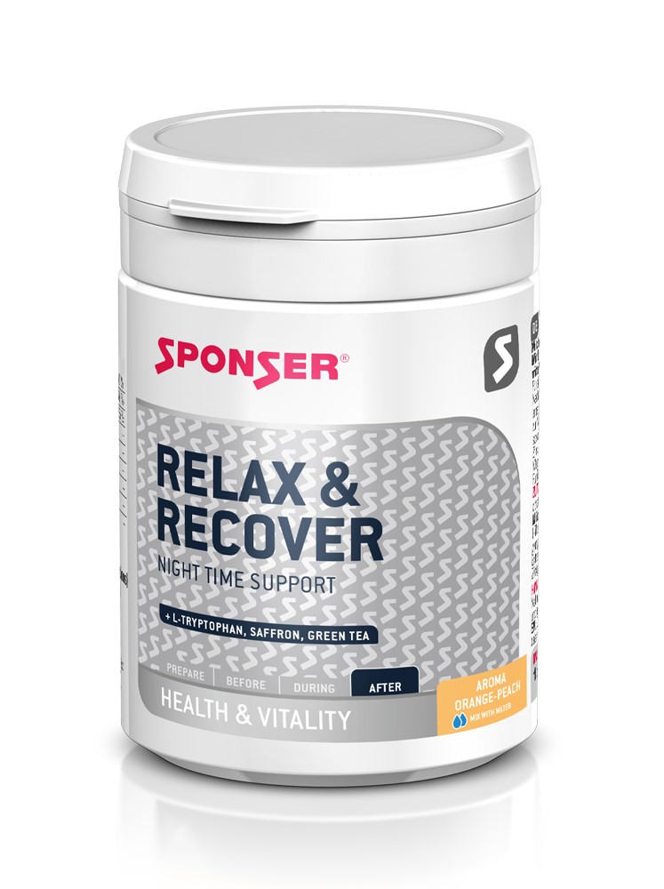 Suplement SPONSER RELAX & RECOVER Pomarańcza-Brzoskwinia 120g (NEW)