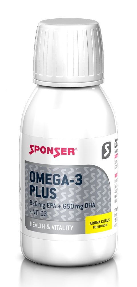 Suplement SPONSER OMEGA-3 PLUS CITRUS z wit. D3 150 ml (NEW)