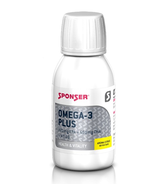 Suplement SPONSER OMEGA-3 PLUS CITRUS z wit. D3 150 ml (NEW).
