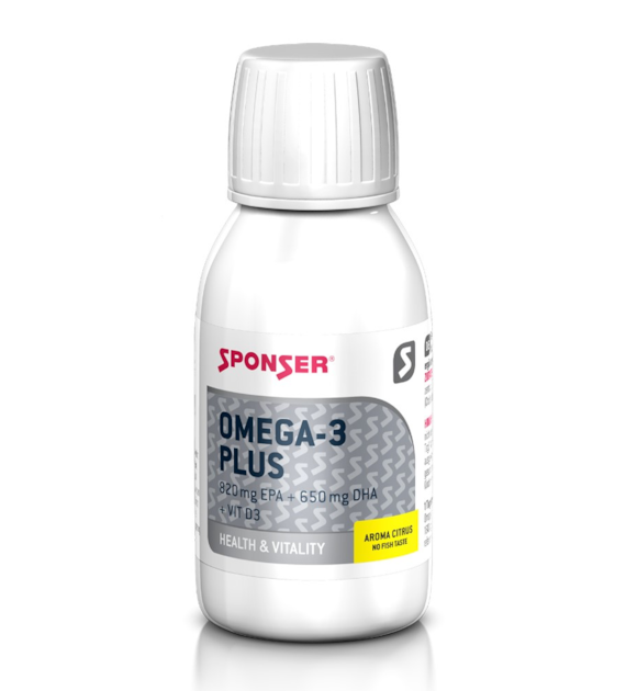Suplement SPONSER OMEGA-3 PLUS CITRUS z wit. D3 150 ml (NEW)