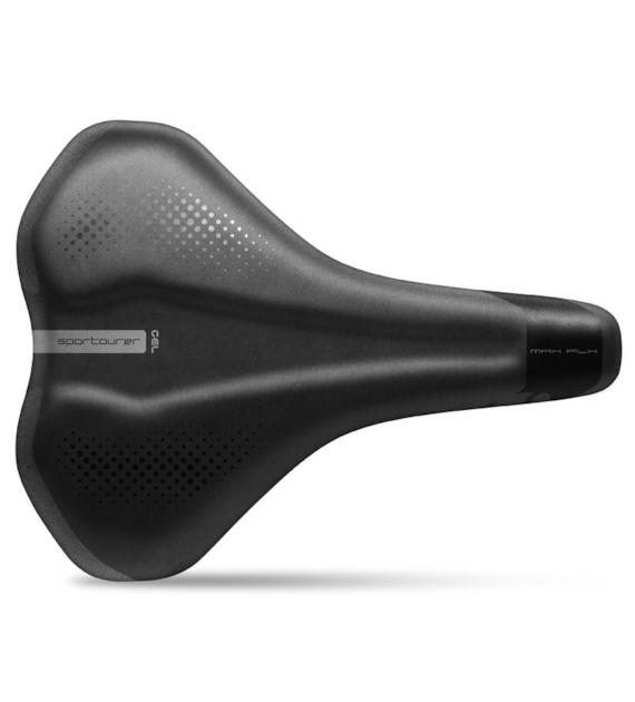 Siodło SPORTOURER MAX FLX Gel (id: S1, CITY) żelowe + elastomery unisex