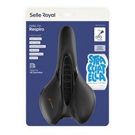 Siodło SELLEROYAL RESPIRO SOFT ATHLETIC STRACCIATELLA 45st. żelowe, kanał chłodzący, unisex 398g (NEW 2026)