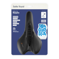 Siodło SELLEROYAL RESPIRO SOFT ATHLETIC STRACCIATELLA 45st. żelowe, kanał chłodzący, unisex 398g (NEW 2026)