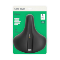 Siodło SELLEROYAL EXPLORA RELAXED 90st. żelowe + elastomery, unisex, 598g (NEW)