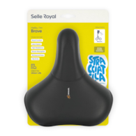 Siodło SELLEROYAL BRAVE STRENGTEX RELAXED 90st. żelowe, elastomery, unisex (NEW 2026)