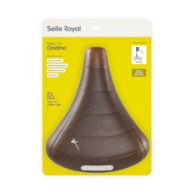 Siodło SELLEROYAL ONDINA BROWN RELAXED 90st. unisex żelowe + sprężyny (NEW)