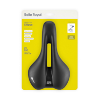 Siodło SELLEROYAL ELLIPSE ATHLETIC 45st. żelowe, ergonomiczny kanał, unisex, 406g (NEW)