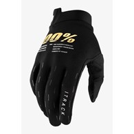 Rękawiczki 100% ITRACK Glove black roz. M (długość dłoni 187-193 mm) (DWZ)