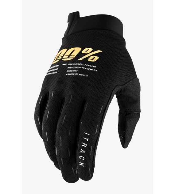 Rękawiczki 100% ITRACK Glove black roz. M (długość dłoni 187-193 mm) (NEW)